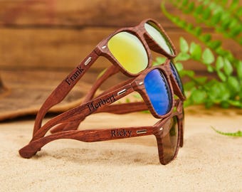 Gafas de sol personalizadas para padrinos de boda con estuche, gafas de sol grabadas para padrinos de boda, gafas de sol personalizadas, gafas de sol con monograma para hombre, regalos para padrinos de boda.