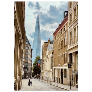 Poster fotografico di strada di Londra - The Shard - Stampa artistica opaca premium - Regalo di arredamento urbano
