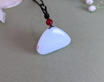 High-Grade Jade Pendant, Peace Amulet, Ping An, Wu Shi Pai, A Blessing of Peace, Safety, Gift for Loved Ones, Full of Peace and Grace