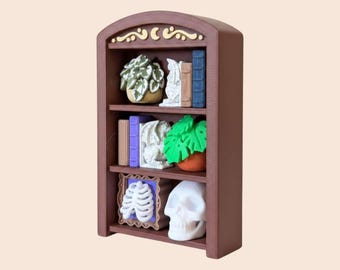 Make Your Own Cosy Bookcase Fidget Clicker and Decorative Literary Chic Decor
