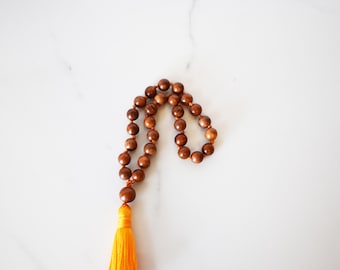 27 Bead Meditation Mini Mala: Meditation Beads with Tassel