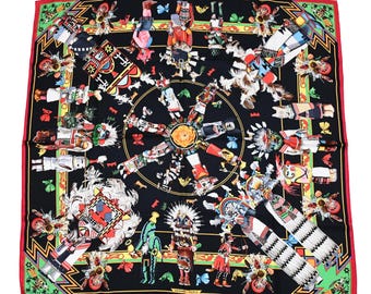 Hermes Silk Scarf Carre 90 