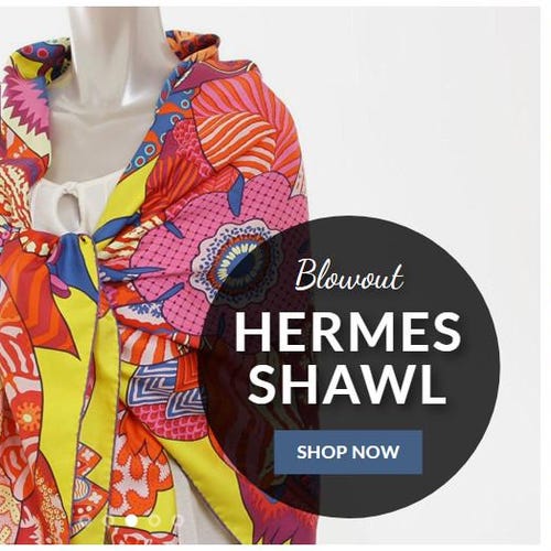 エルメス スカーフ 90 PAVEMENT モザイク オレンジベージュ