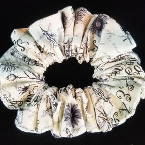 Bees 4 inch Hair Scrunchy