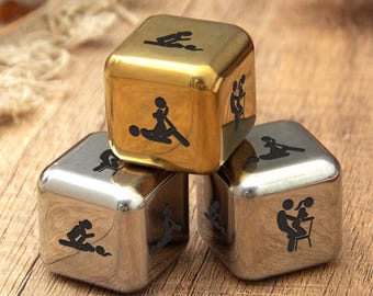 Custom Date Night Dice, Dinner Date Activity Selector, Romantic Gift for Couples, Valentines Gift Ideas, Anniversary Gifts, Position Dice