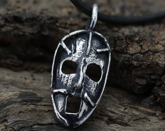 Prison of the Mind, sterling silver pendant necklace