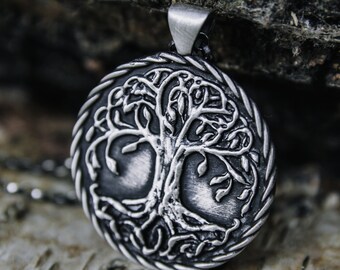 Yggdrasil tree of life pendant