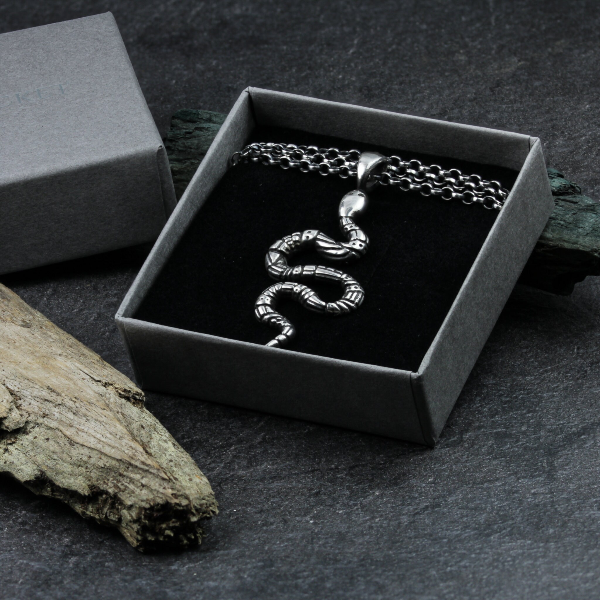 ★Hei★ sv925thin snake necklace HE23WINSG628XXFR Snake Chain – James Michelle