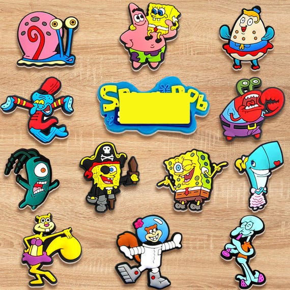 thumbnail image 2 of 15 PCS The Charm Of Ocean And Cartoon Shoes - Soft Rubber 2 of 12