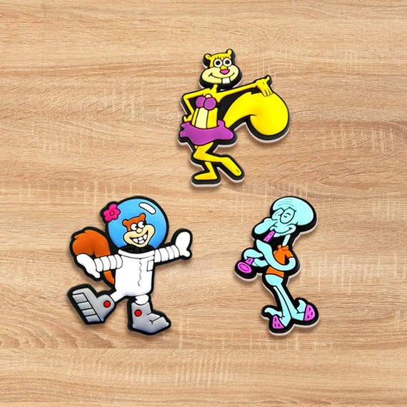 thumbnail image 2 of 15 PCS The Charm Of Ocean And Cartoon Shoes - Soft Rubber 2 of 12