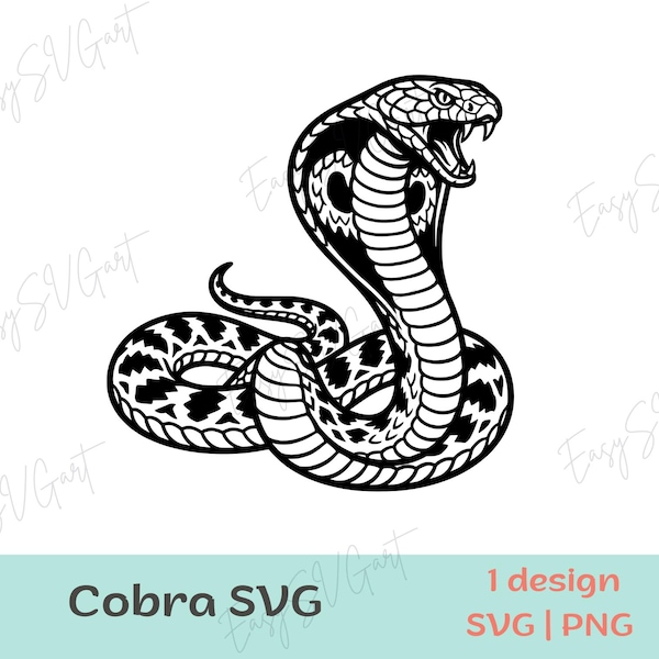 Snake King Tattoo - Etsy UK