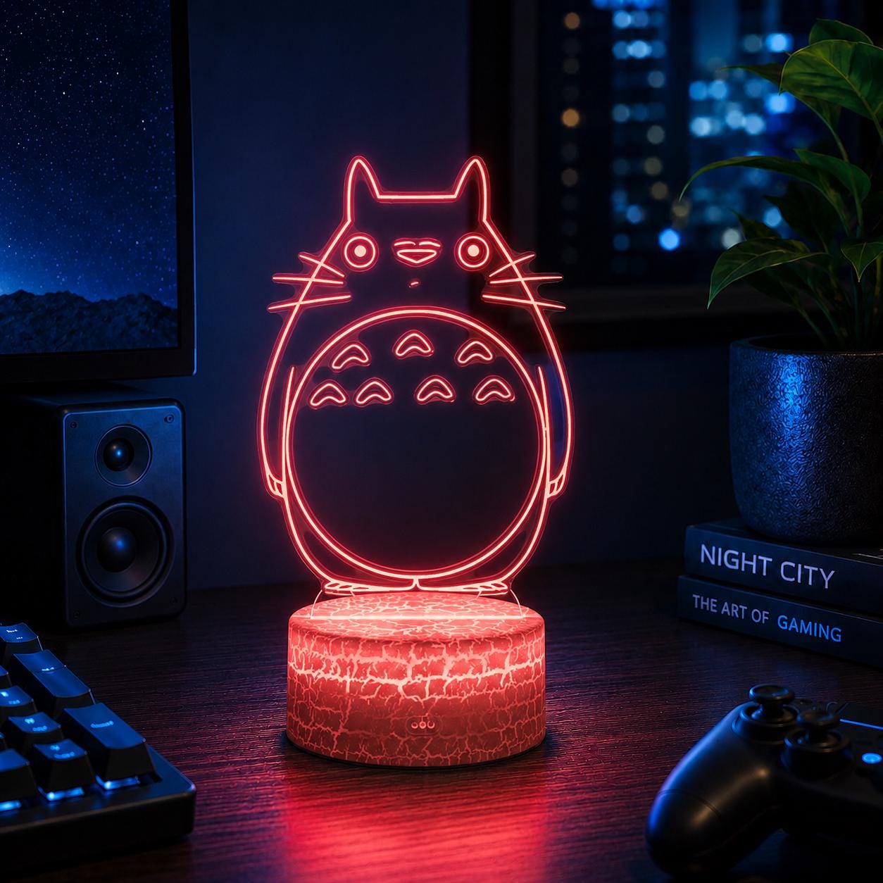 Totoro night light - Etsy 日本