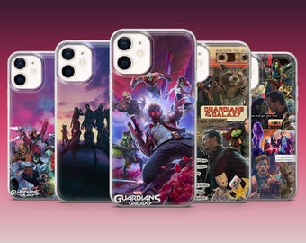 Guardians Phone Case Awesome Galaxy Cover for iPhone 16 Pro Max, 15 , 14, 13, 12, 11, Samsung S25, S24, S23, A56, A36, A16, Pixel 9, 8, 7