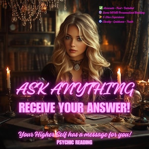 Ask Anything, Receive Your Answers | Your Higher Self Has a Message for You! | Intuitive Personalized Psychic Reading | SAME HOUR Guidance