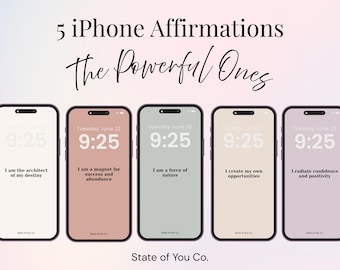5 poderosos fondos de pantalla de afirmación para iPhone y iPad