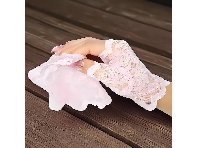 Half Finger Fishnet Gloves, Summer Fingerless Gloves, Ladies Evening Gloves, Half Finger Gloves, Comfortable Bridal Gloves, Lace Gloves