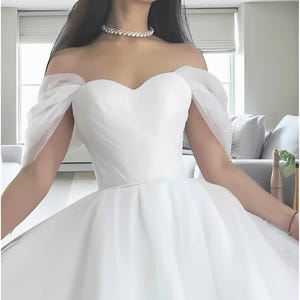 Removable Sleeves, Detachable Wedding Dress Straps, Wedding Sleeves Tulle, Bridal Sleeves, Off-shoulder Sleeves, Gift for Bride