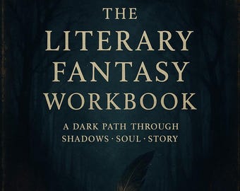 The Literary Fantasy Workbook and Guide with worksheets and 30 days writing workout.