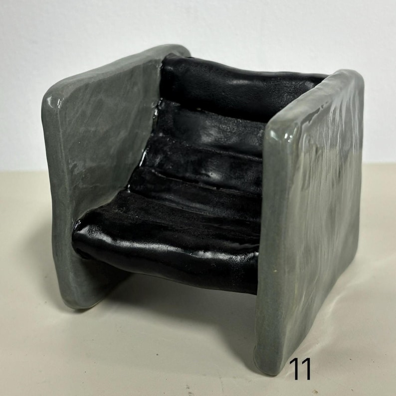 Handcrafted Ceramic Miniature Chair Incense Holders for Home Deco Special Gifts image 20