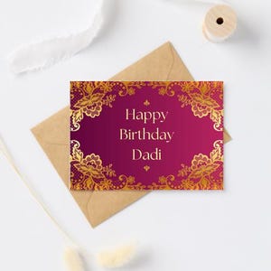 Carte d'anniversaire grand-père