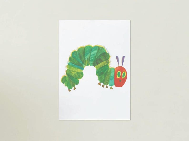The Very Hungry Caterpillar Wall Art Set – Nursery & Classroom Decor ...