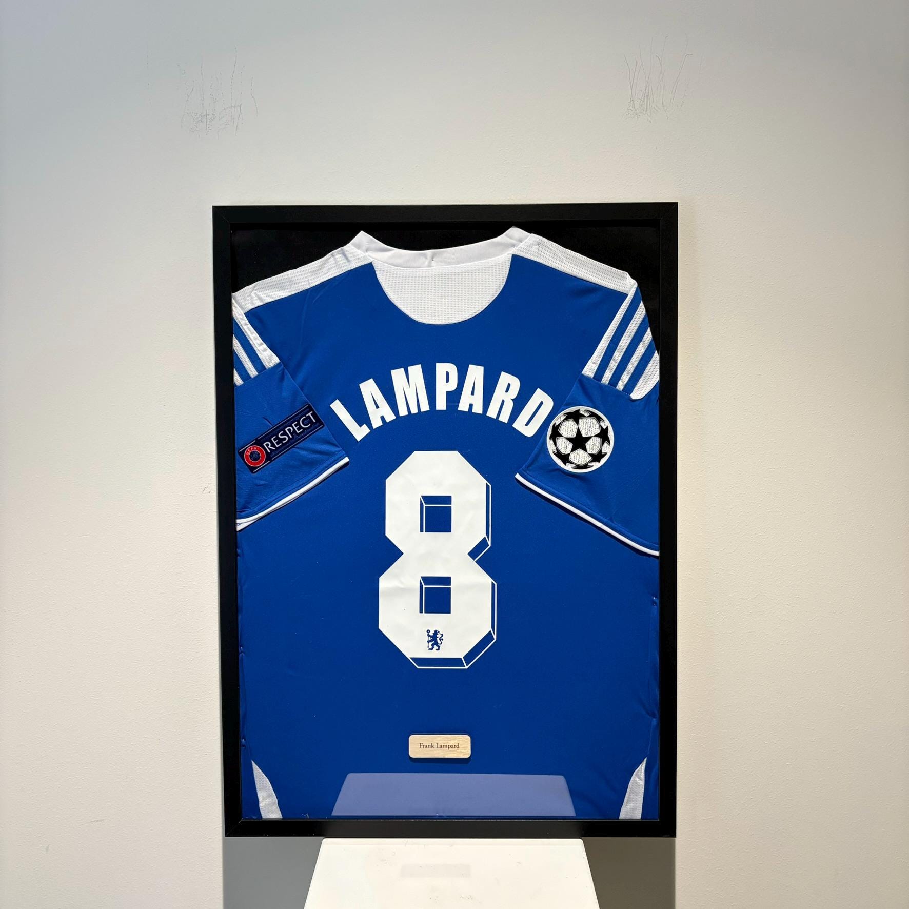 Maillot Chelsea Signé Par Frank Lampard – Original Et Dédicacé