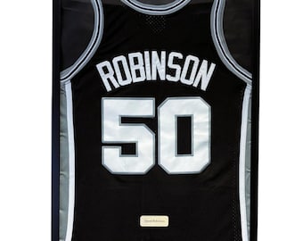 San Antonio Spurs David Robinson Framed Jersey, David Robinson Shirt Framed, San Antonio Spurs Jersey 21 x 29 Inches