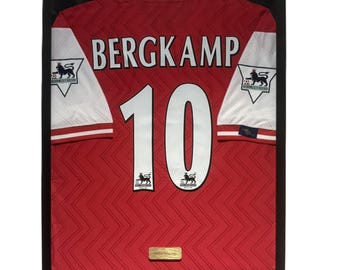Dennis Bergkamp 10 Arsenal Retro Jersey 2004/2005 Soccer Dennis Bergkamp 10 Arsenal Retro Jersey 2004/2005 Soccer