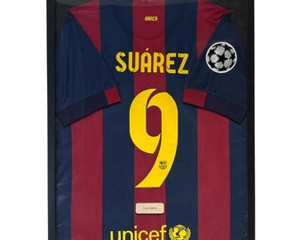 Lionel Messi Neymar Luis Suarez SIGNED Tres Amigos FC Barcelona