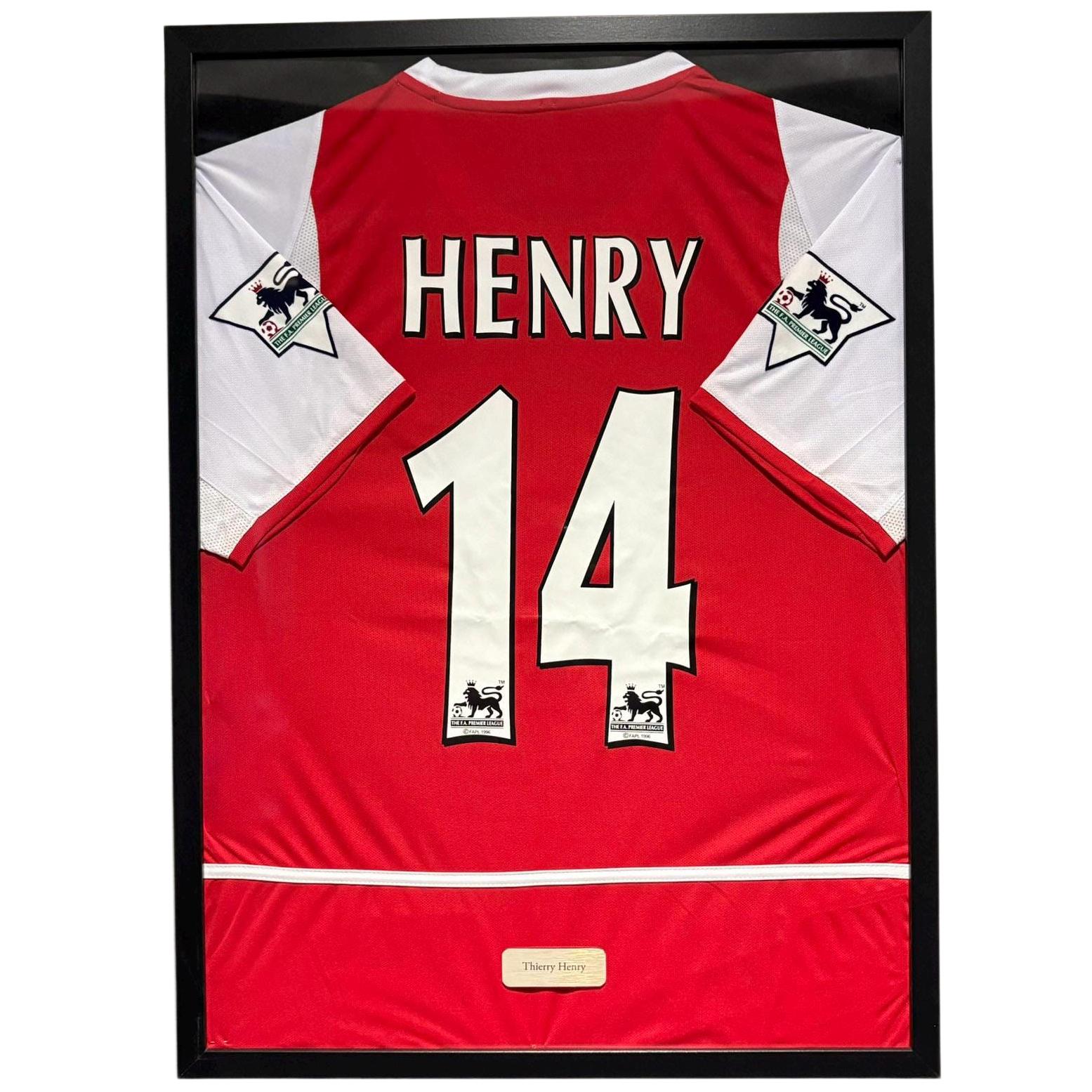 Maillot Arsenal 2008/2009 - Thierry Henry - Porté Et Signé Avec Certificat (COA)