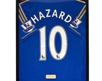 Eden Hazard SIGNED Chelsea 15/16 Home Jersey/shirt - COA - 2015 - Etsy