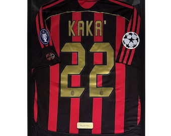 AC Milan Ricardo Kaka Jersey Framed, Ricardo Kaka Shirt Framed, AC