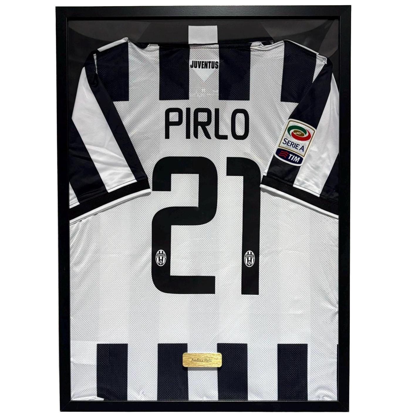 Juventus Andrea Pirlo Jersey Framed, Andrea Pirlo Shirt Framed