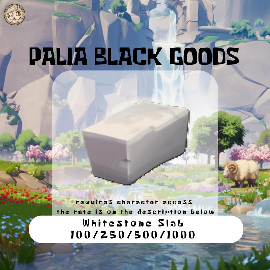Materials Farm Palia White Stone Slab 100 250 500 1000 Etsy materials-farm-palia-white-stone-slab-100-250-500-1000-etsy