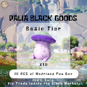 Palia Madrinas Fun Guy nível básico (10 unidades de Madrinas FunGuy)