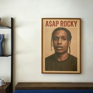 ASAP Rocky | ASAP Rocky Poster | Music, Rap | Wall Art | Digital Print | Instant Download | ASAP | Vintage | Aesthetic Print | Wall Decor