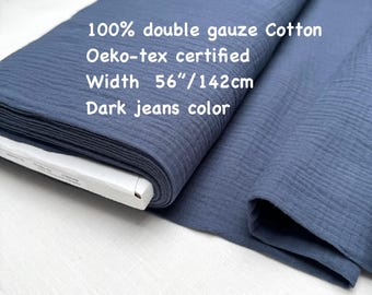 Katoenen gaasstof: zachte mousseline voor babykleding