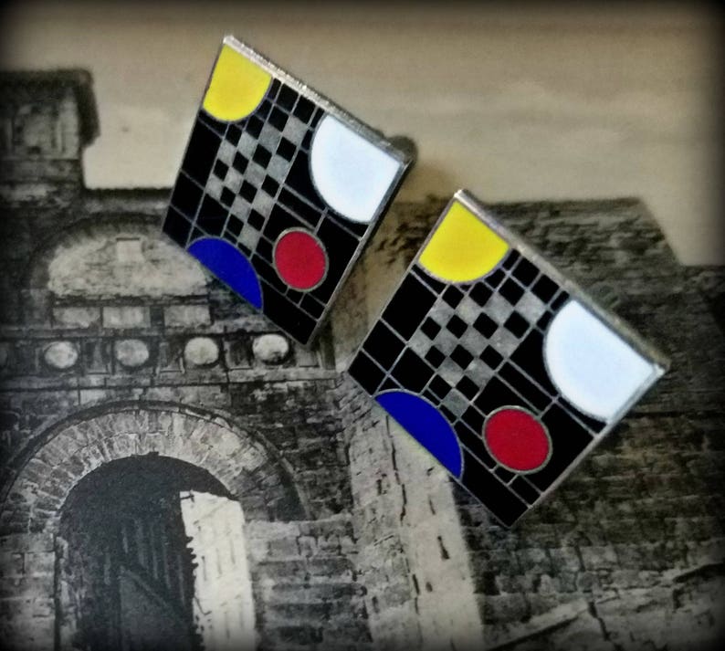 Abstract Modernist Cuff Links