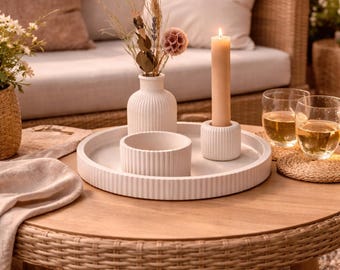 Modern Decor Set - Living Room Decor - Scandinavian Style - Handmade - Decorative Gift Idea