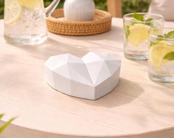 Decorative Heart | Minimalist Heart Decor | Modern Home Accessory | Gift Idea | Scandi Boho Decor | Handmade Heart
