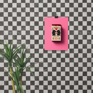 Perfect Match - Traditional Tattoo Flash Matchbox Black Cats