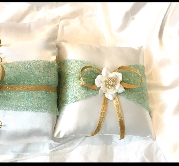 sweet sixteen quinceanera set kneeling shoe pillow white or ivory