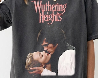 Wuthering Heights Classic Novel 2026 Shirt Emerald Bookish Fennell Graphic Tee
