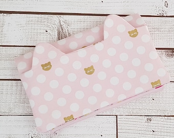 Cat Wallet: Zippered Kitty Head Pouch for Cards & Cash