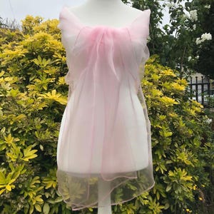BABY PINK, Organza, Shawl, Scarf, Stole, Wedding, Bridal, Bridesmaid, Prom, Party, Wrap, Shrug, Bolero, Elegant Accessories, UK