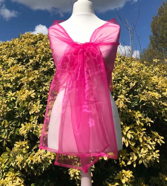 cerise shawl for wedding