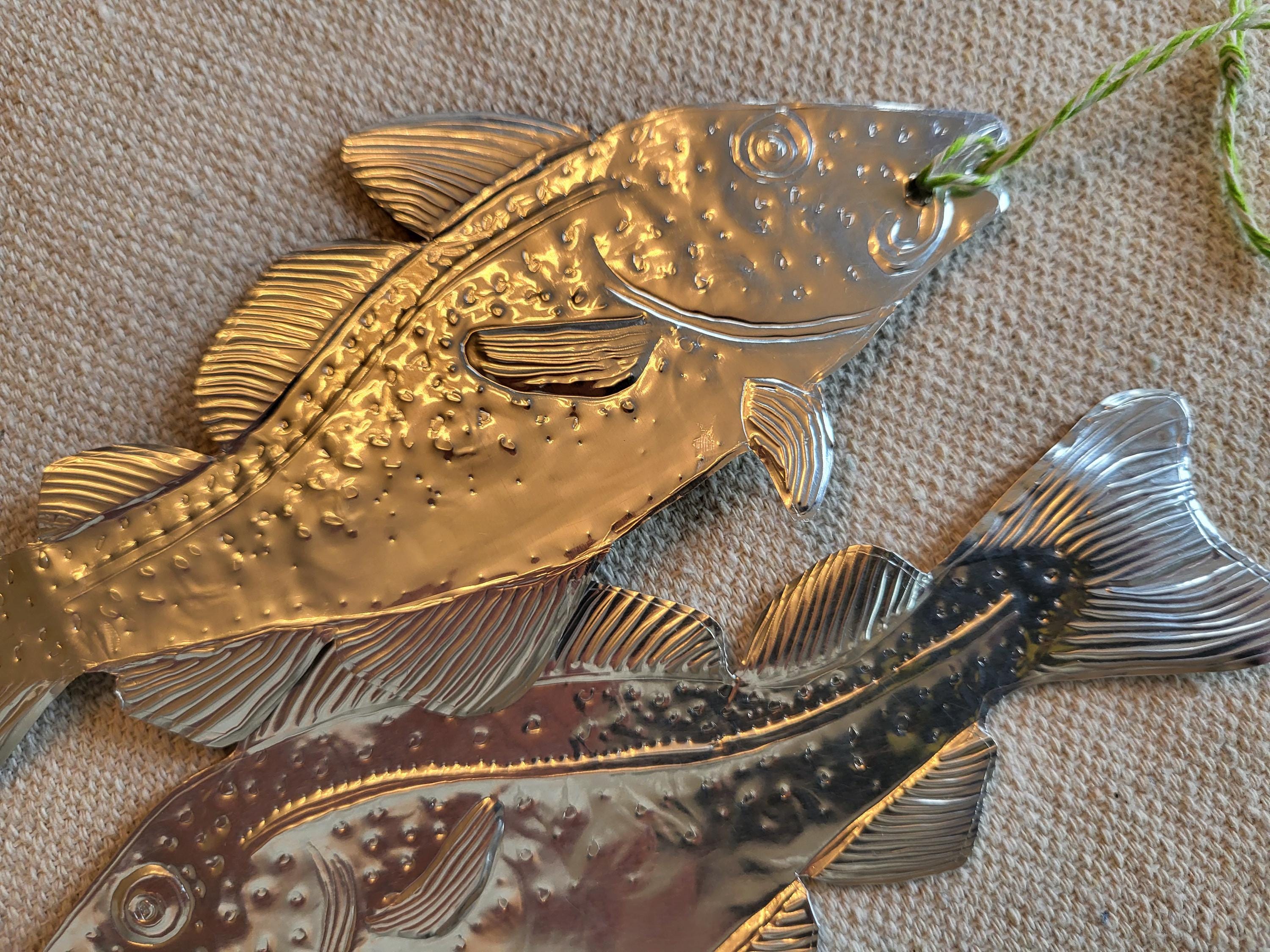 Decoration Cod Fish Aluminum Cod Fish Ornament - Etsy