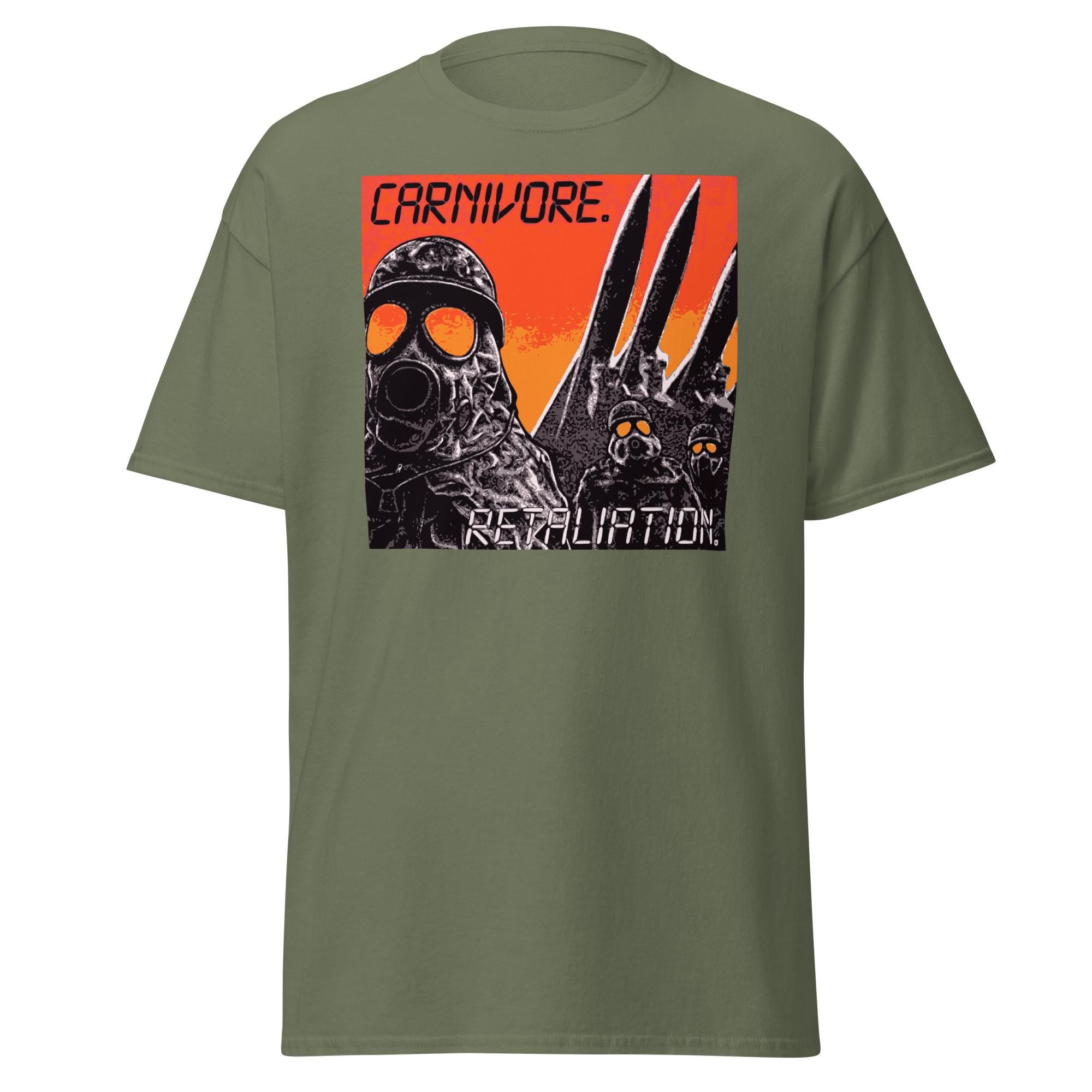 Carnivore Band T-shirt: Doom Metal, Type O Negative Merch - Etsy