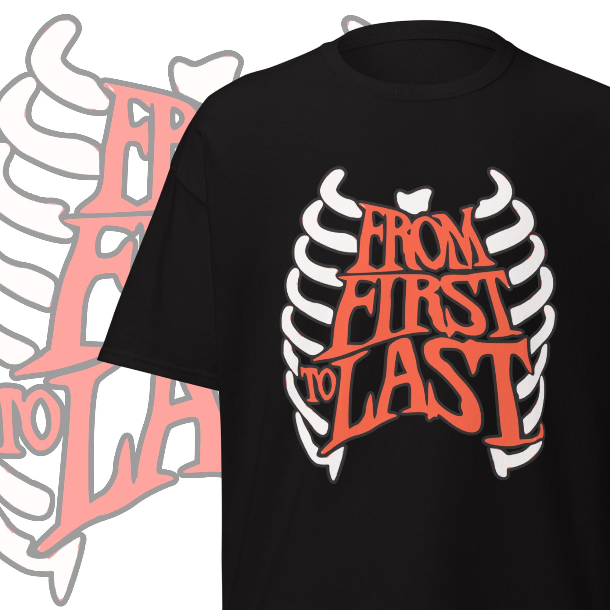 FROM FIRST TO LAST Ribcage Tee S？ From First to Last Band T-shirt: Early 2000s Post-hardcore Tee - Etsy