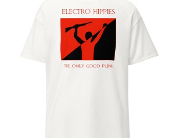 Electro Hippies T-shirt Vintage Punk Band Merch Crust Punk